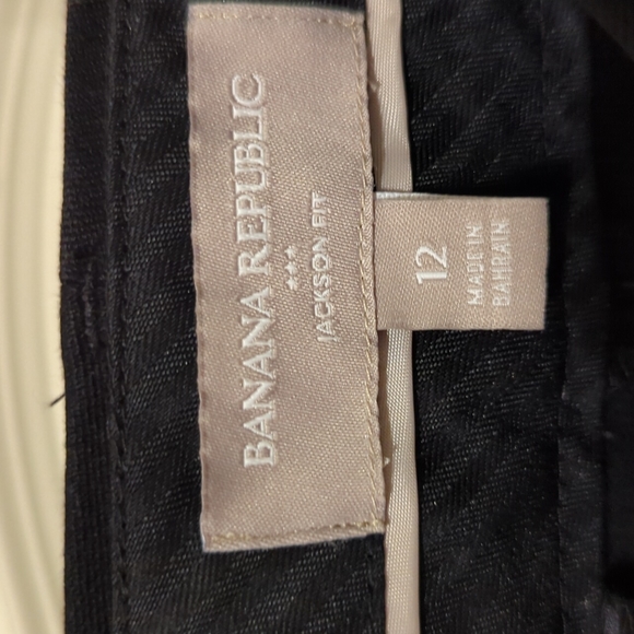 Black Banana Republic Dress Pants size 12 - Picture 2 of 4